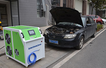 hydrogen carbon cleaning machine